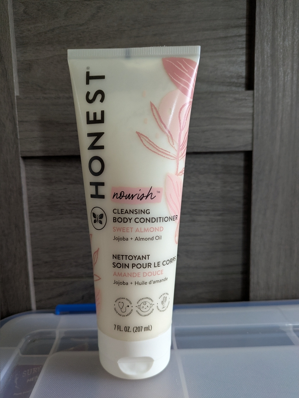 Honest Nourish Cleansing Body Conditioner Sweet Almond 7 fl oz